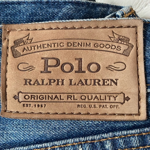 NWOT Polo Ralph Lauren Men’s Patchwork Denim 40x32